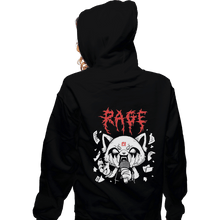 Load image into Gallery viewer, Shirts Zippered Hoodies, Unisex / Small / Black Rage Mood