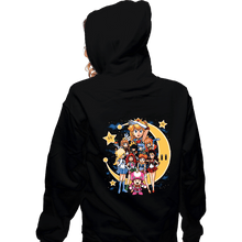 Load image into Gallery viewer, Daily_Deal_Shirts Zippered Hoodies, Unisex / Small / Black Sailor Mushroom
