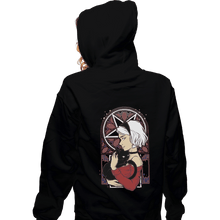 Load image into Gallery viewer, Shirts Zippered Hoodies, Unisex / Small / Black Sabrina
