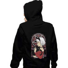 Load image into Gallery viewer, Shirts Zippered Hoodies, Unisex / Small / Black Sabrina