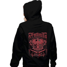 Load image into Gallery viewer, Shirts Zippered Hoodies, Unisex / Small / Black Atreides