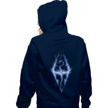 Load image into Gallery viewer, Shirts Zippered Hoodies, Unisex / Small / Navy Fus Ro Dah Blue
