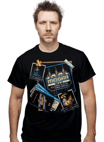 Daily_Deal_Shirts Travel To Midgar