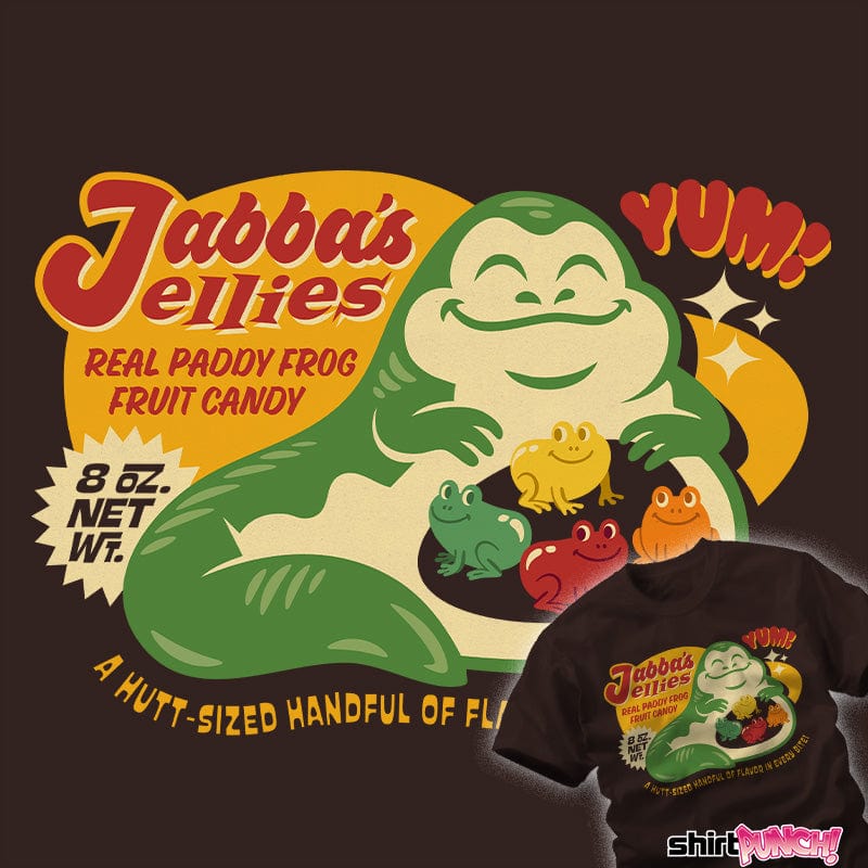 Jabba's Jellies Nerdy T-Shirt by Wheels ShirtPunch