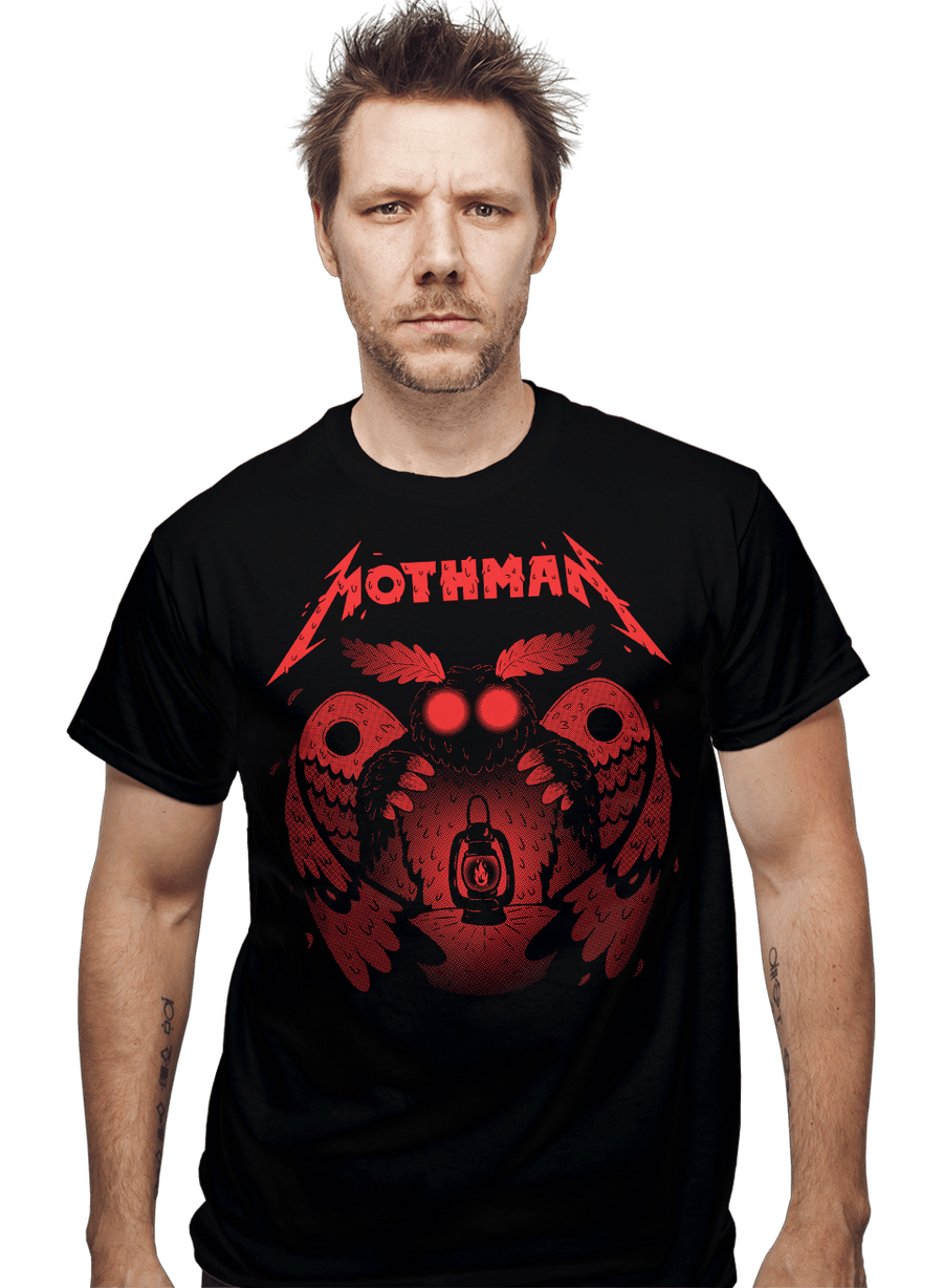 Daily_Deal_Shirts Metal Mothman Metal Mothman