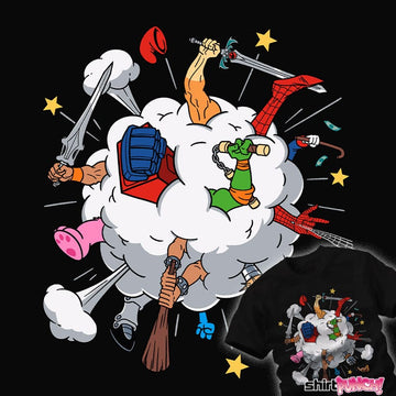 Daily_Deal_Shirts 80s Toon Fight 80s Toon Fight