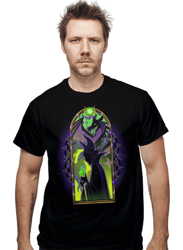 Daily_Deal_Shirts Dragon Witch Stained Glass Dragon Witch Stained Glass