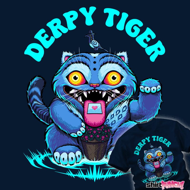 Daily_Deal_Shirts Derpy Tiger Derpy Tiger