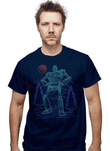 Daily_Deal_Shirts Iron Giant Neon Art Iron Giant Neon Art