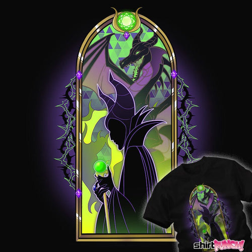 Daily_Deal_Shirts Dragon Witch Stained Glass Dragon Witch Stained Glass