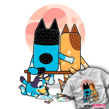 Load image into Gallery viewer, Shirts Heelers Gazing At The Moon
