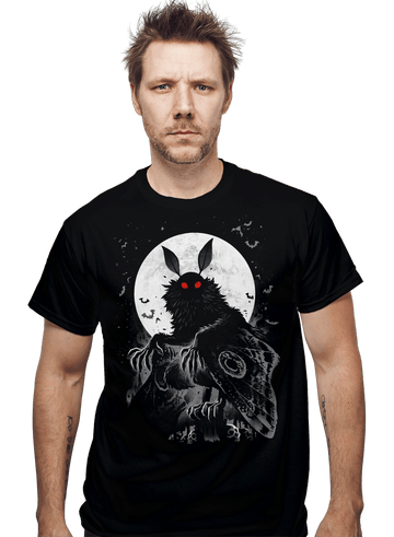 Daily_Deal_Shirts Red Eyed Mothman Red Eyed Mothman