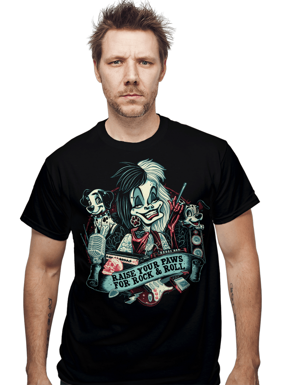 Daily_Deal_Shirts Raise Your Paws For Rock And Roll Raise Your Paws For Rock And Roll