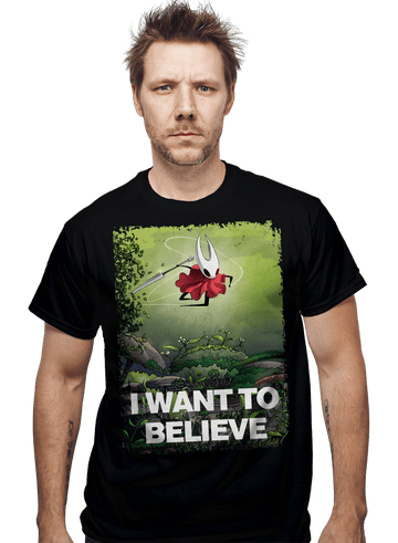 Daily_Deal_Shirts We Want To Believe We Want To Believe