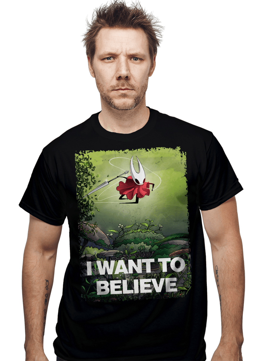Daily_Deal_Shirts We Want To Believe We Want To Believe