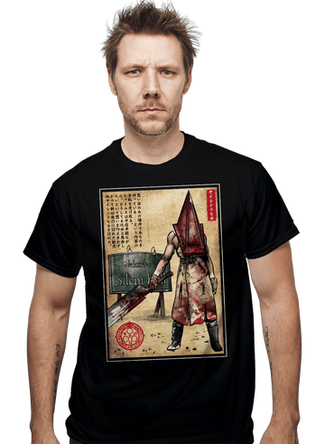Daily_Deal_Shirts Pyramid Head Woodblock Pyramid Head Woodblock