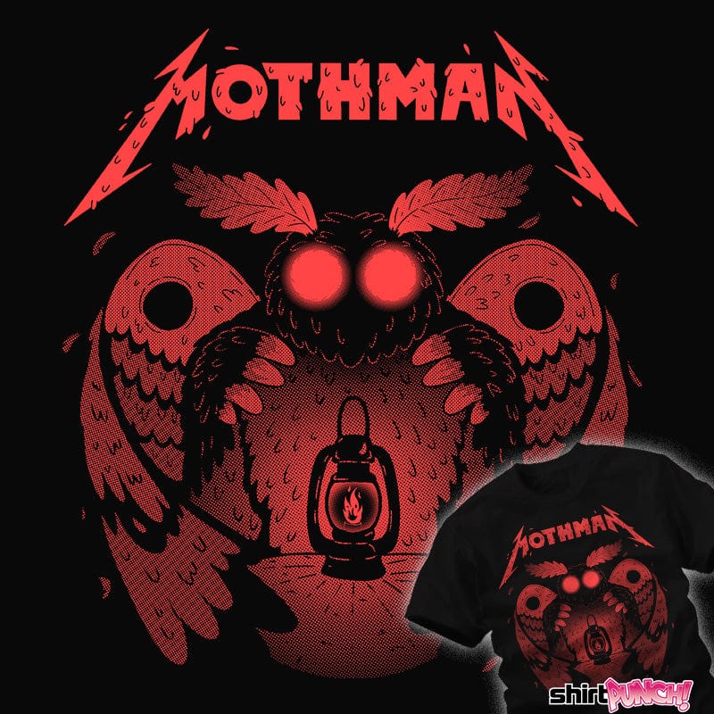 Daily_Deal_Shirts Metal Mothman Metal Mothman
