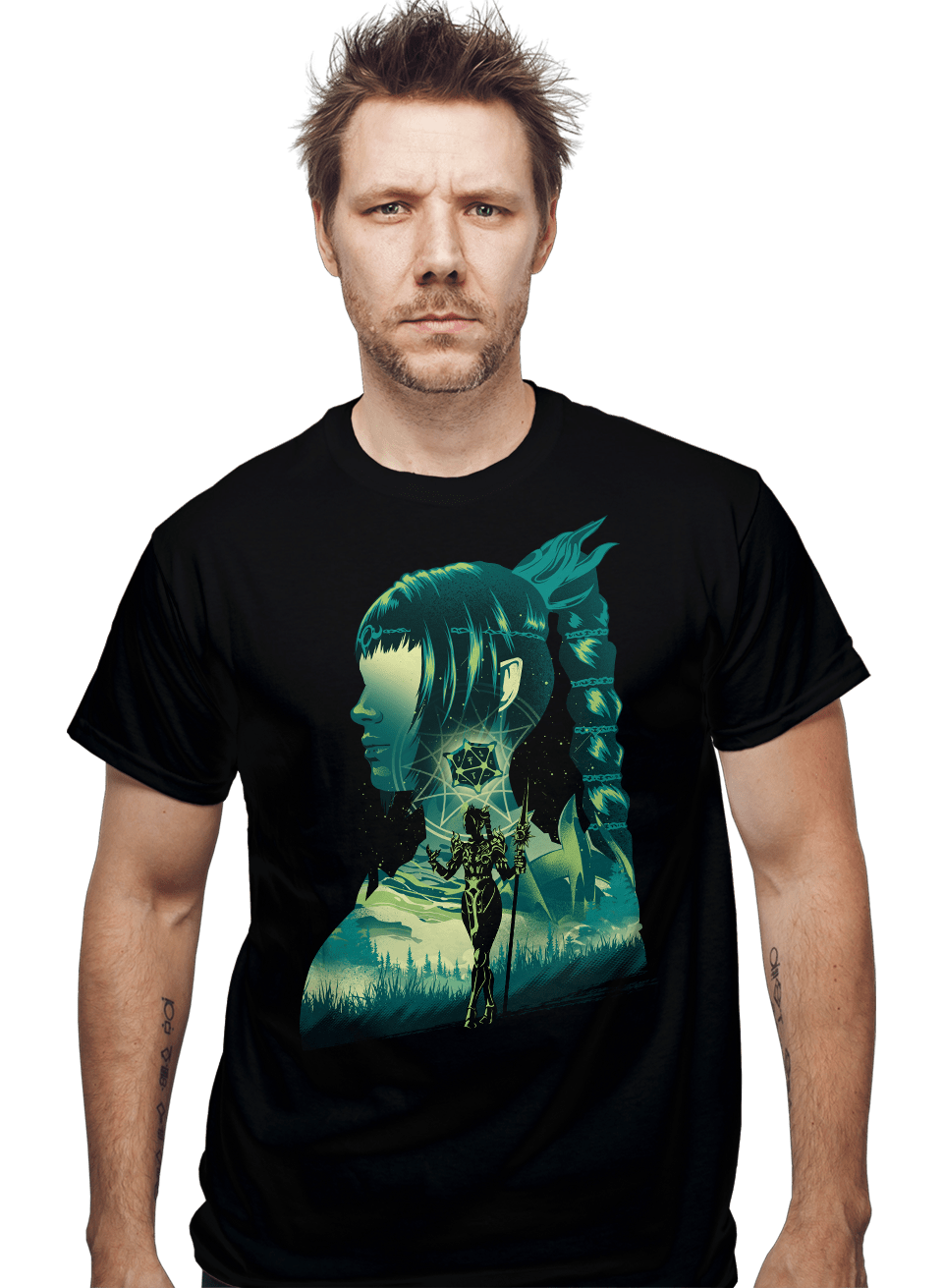 Shadowheart - Nerdy T-Shirt by HyperTwenty | ShirtPunch Shadowheart - Nerdy T-Shirt by HyperTwenty | ShirtPunch