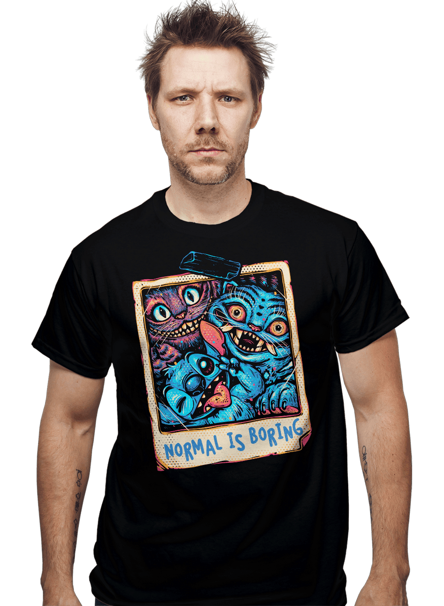 Daily_Deal_Shirts Normal Is Boring Normal Is Boring