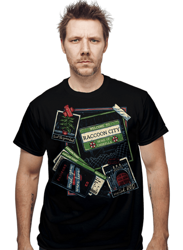 Daily_Deal_Shirts Travel To Raccoon City