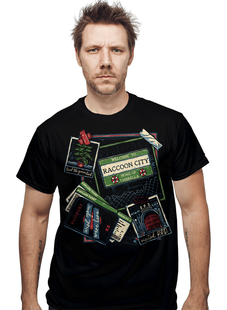 Daily_Deal_Shirts Travel To Raccoon City