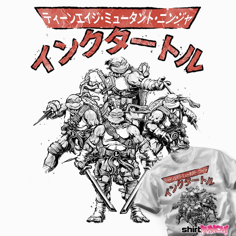 Daily_Deal_Shirts Ninja Squad Sumi-E Ninja Squad Sumi-E