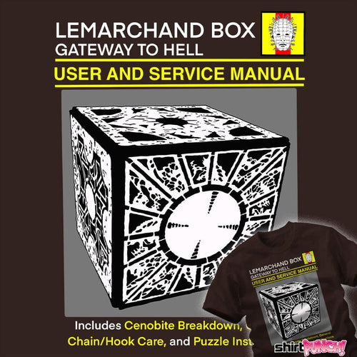 Daily_Deal_Shirts Hellraiser Box Manual Hellraiser Box Manual