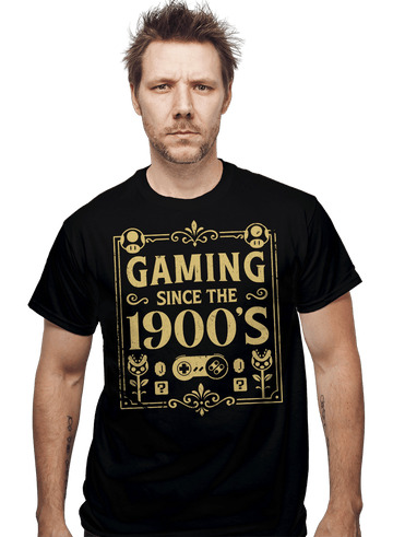 Daily_Deal_Shirts Gaming Since The 1900's Gaming Since The 1900's