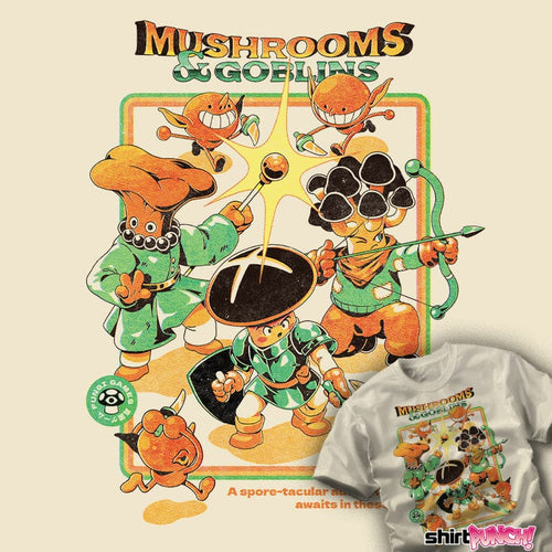 Daily_Deal_Shirts Mushrooms And Goblins