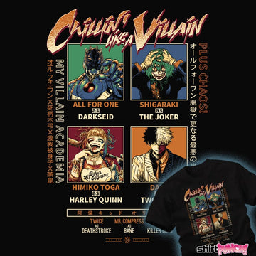 Shirts Like A Villain