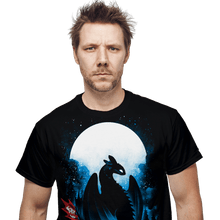 Load image into Gallery viewer, Daily_Deal_Shirts Dragon In The Moonlight Dragon In The Moonlight
