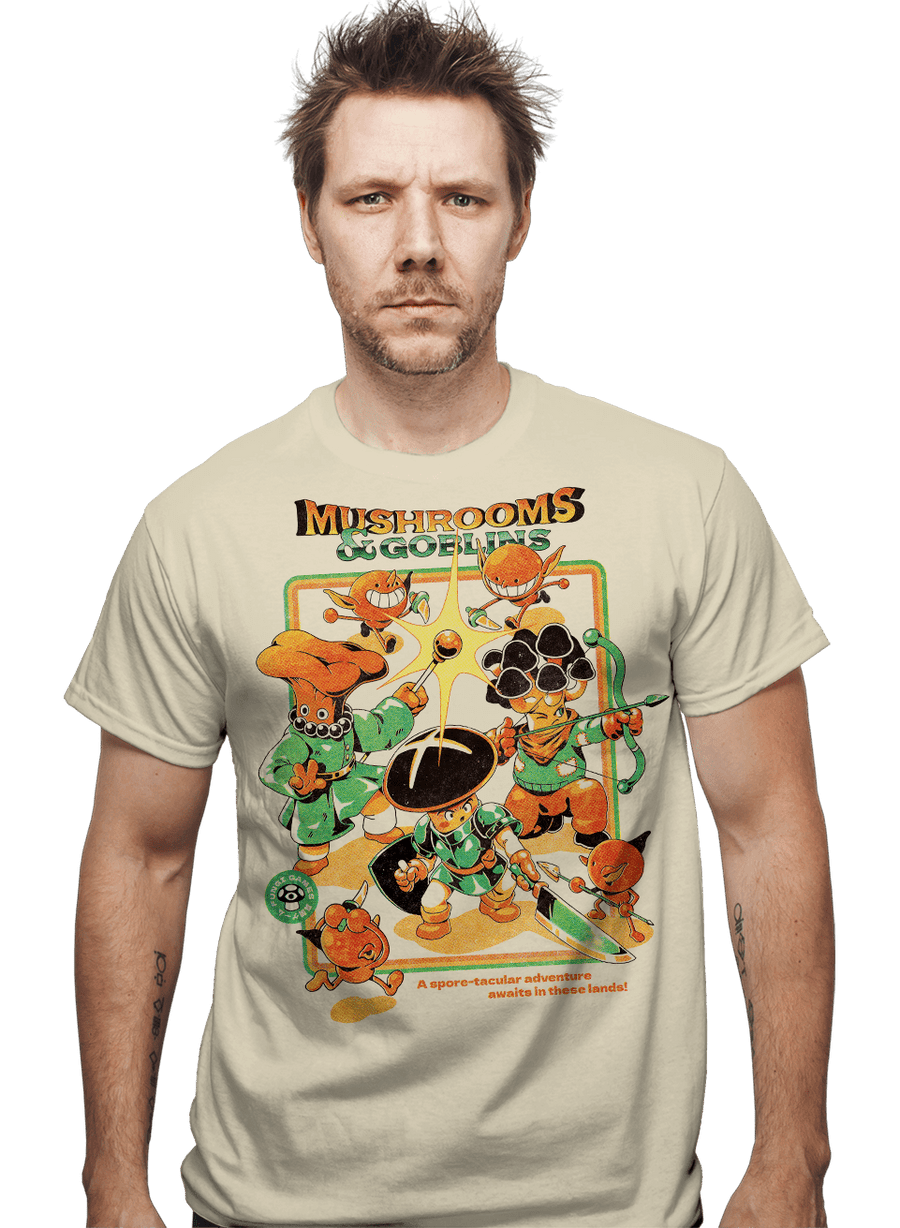 Daily_Deal_Shirts Mushrooms And Goblins