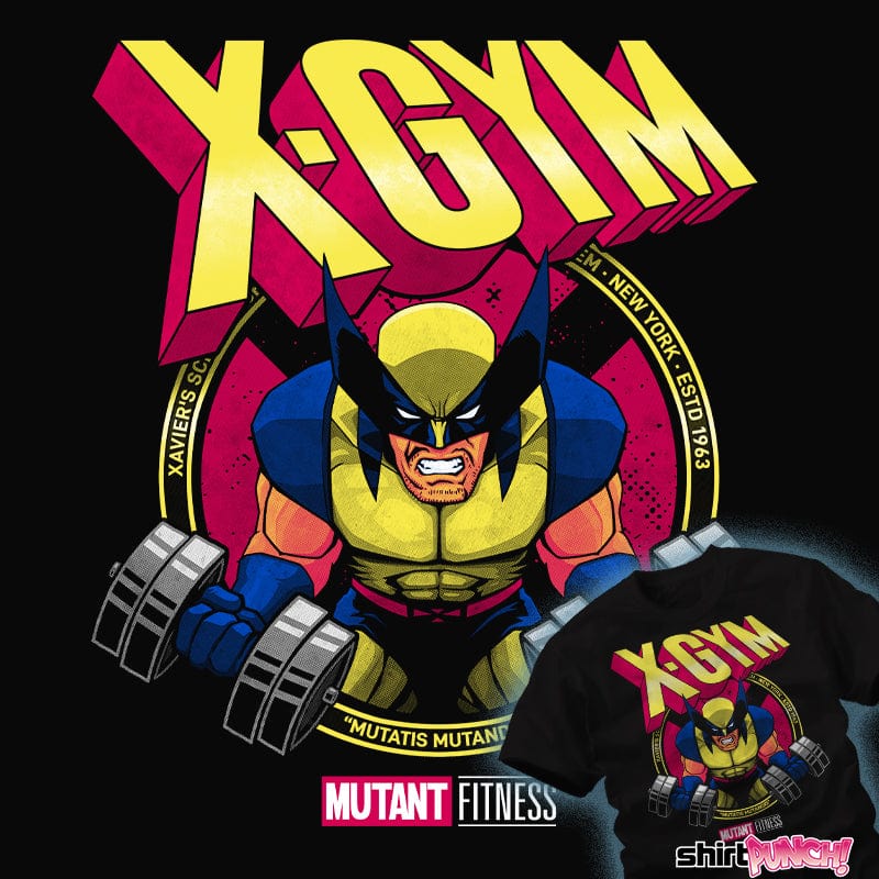 Mutant Fitness - Wolverine - Nerdy T-Shirt by teesgeex | ShirtPunch