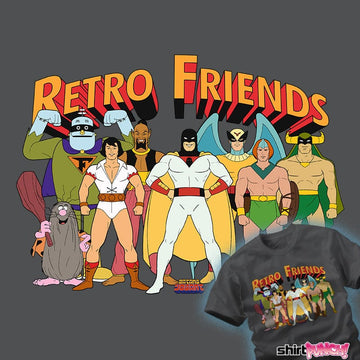 Daily_Deal_Shirts Retro Friends Retro Friends