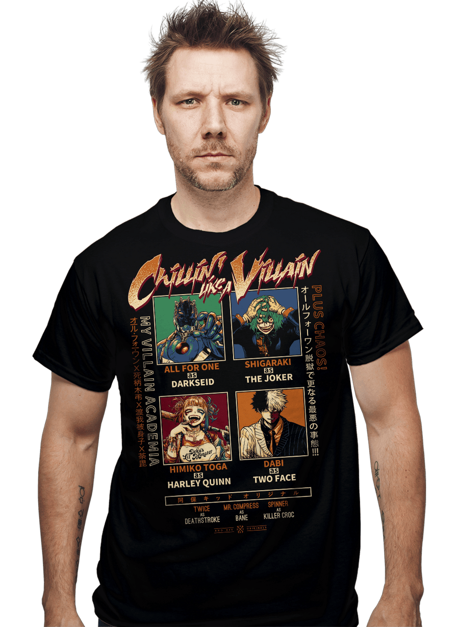 Shirts Like A Villain