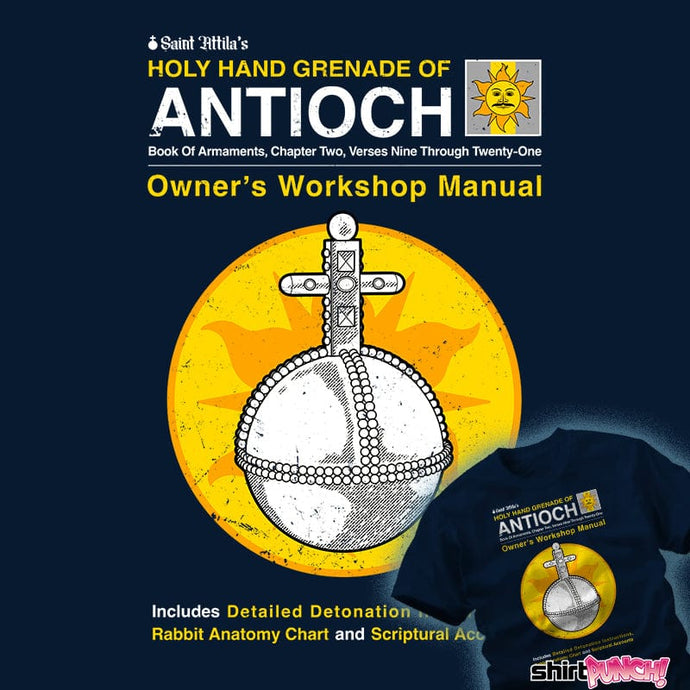 Shirts Holy Hand Grenade Manual