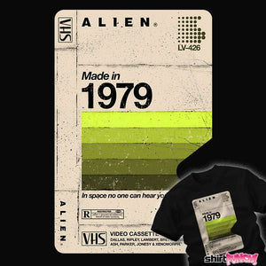 Daily_Deal_Shirts Alien Tape 1979 Alien Tape 1979
