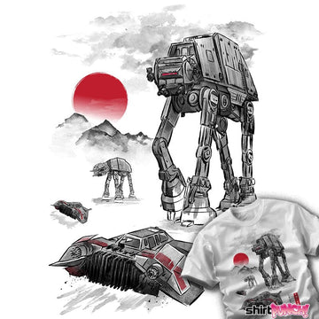 daily_deal_shirts Defense Of Echo Base Sumi-e Defense Of Echo Base Sumi-e