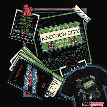 Daily_Deal_Shirts Travel To Raccoon City