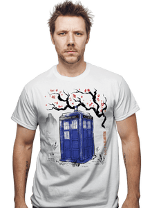 Daily_Deal_Shirts Police Box Sumi-E Police Box Sumi-E