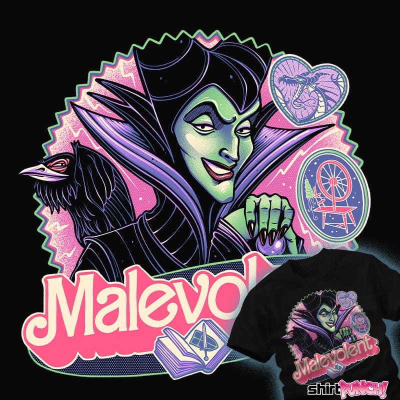 The Malevolent Witch - Nerdy T-Shirt by momma_gorilla | ShirtPunch