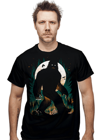 Daily_Deal_Shirts Mysterious Bigfoot Of The Forest Mysterious Bigfoot Of The Forest