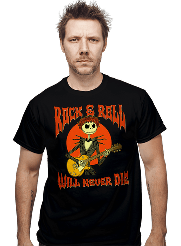 Daily_Deal_Shirts Rock Will Never Die Rock Will Never Die