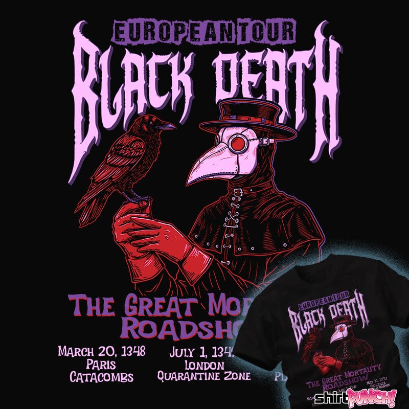 Daily_Deal_Shirts Black Death Tour Black Death Tour