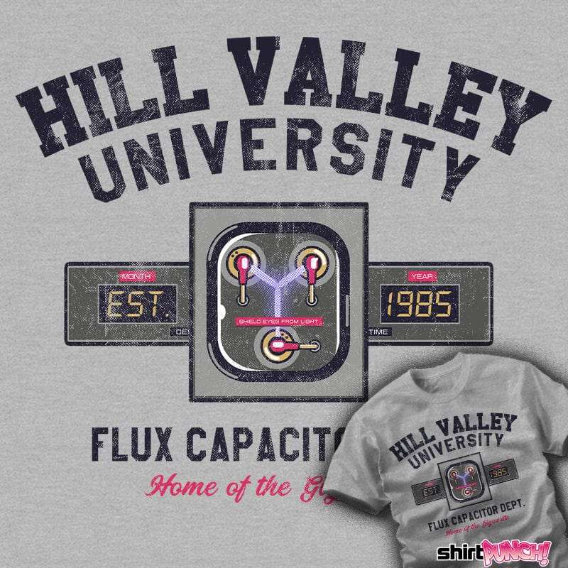 Shirts Hill Valley University Hill Valley University