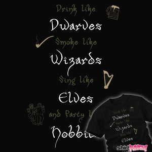 Daily_Deal_Shirts Party Like Hobbits Party Like Hobbits