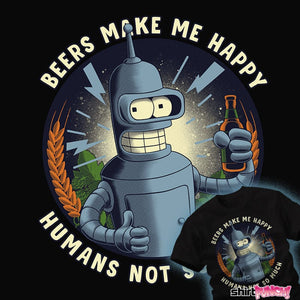 Daily_Deal_Shirts Beers Make Me Happy Beers Make Me Happy