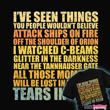Daily_Deal_Shirts Tears In Rain Tears In Rain