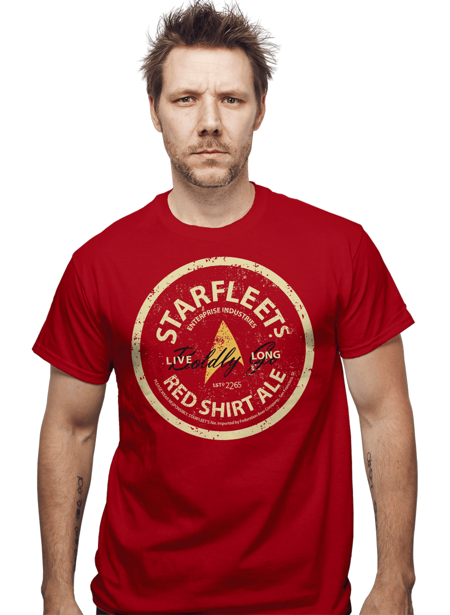 Daily_Deal_Shirts Red Shirt Ale Red Shirt Ale