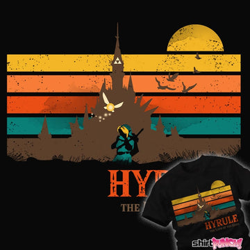 Daily_Deal_Shirts Retro Hyrule Hyrule - Graphic Tee
